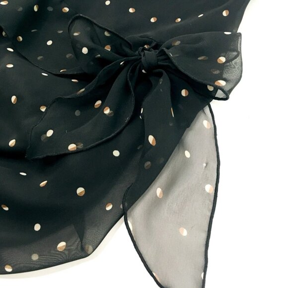 VTG 90’s Jonathan Martin Sz 10 Chiffon Drop Waist Dress Fairy Whimsy Bias Cut - Picture 5 of 14